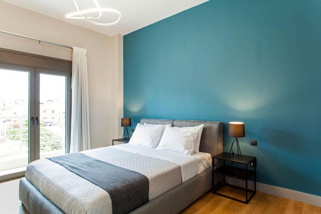 Minimal Loft Art With Sea View Over Heraklion Harbour 외부 사진