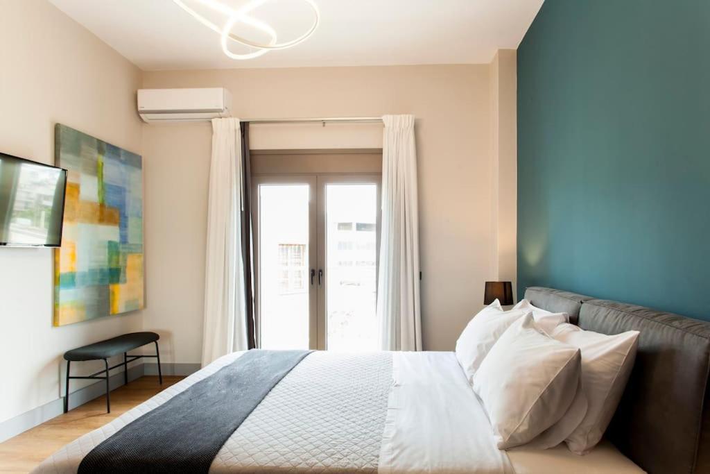 Minimal Loft Art With Sea View Over Heraklion Harbour 외부 사진